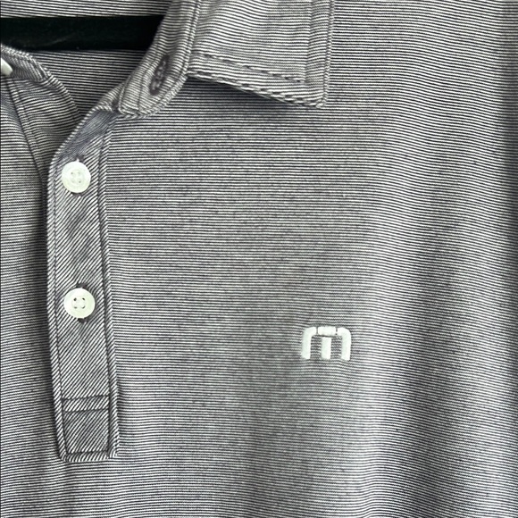 Travis Mathew Purple/Grey Polo Shirt | XXL - Picture 3 of 4